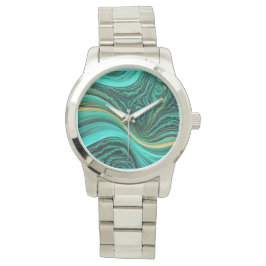 "Mijas" Lagrar av safir och solsken Armbandsur