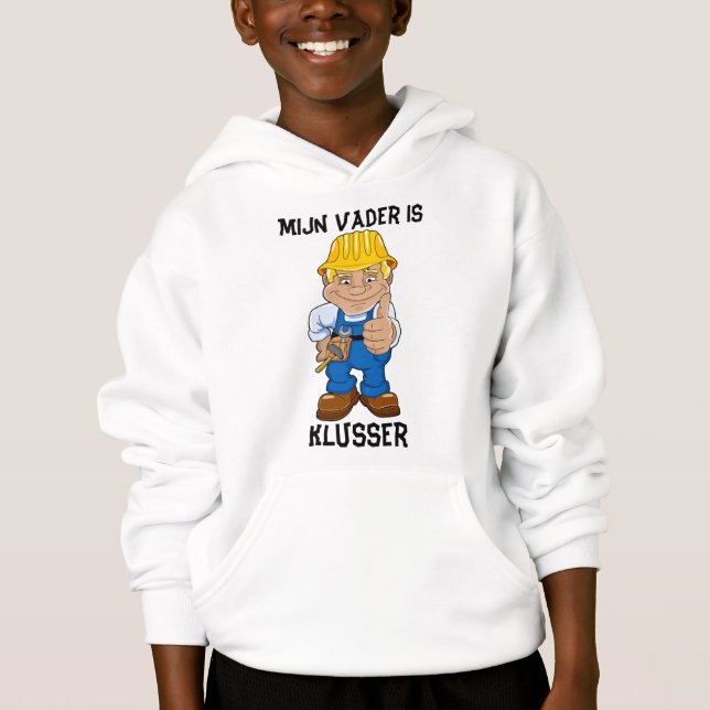 Mijn vader är klusser t-shirt (Framsida)