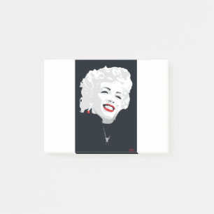 MIK05BW Miki Marilyn.tif Post-it Block