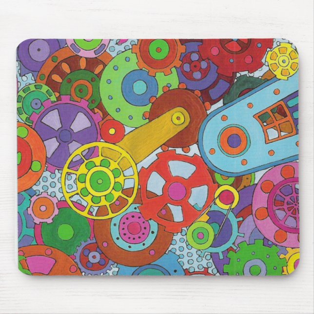 MIKA utrustar Mousepad Musmatta (Framsidan)