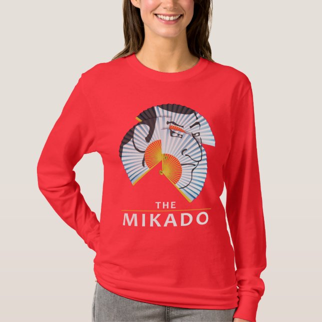 Mikado skjorta t-shirt (Framsida)