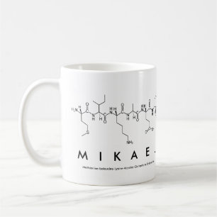 Mikael peptide namn mugg