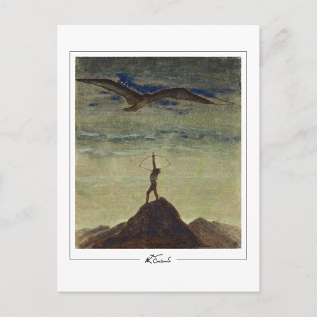 Mikalojus Konstantinas Ciurlionis #236 - Fint A… Vykort (Framsida)