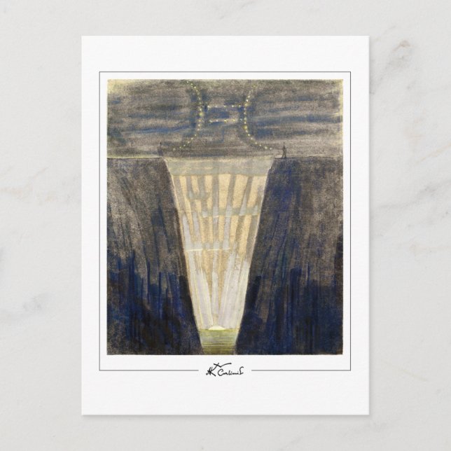 Mikalojus Konstantinas Ciurlionis #242 - Bra A... Vykort (Framsida)