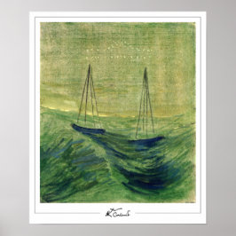 Mikalojus Konstantinas Ciurlionis Zedign Art Post Poster