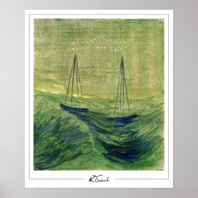 Mikalojus Konstantinas Ciurlionis Zedign Art Post  Poster (Framsidan)