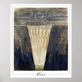 Mikalojus Konstantinas Ciurlionis Zedign Art Post Poster