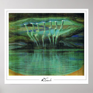Mikalojus Konstantinas Ciurlionis Zedign Art Post Poster
