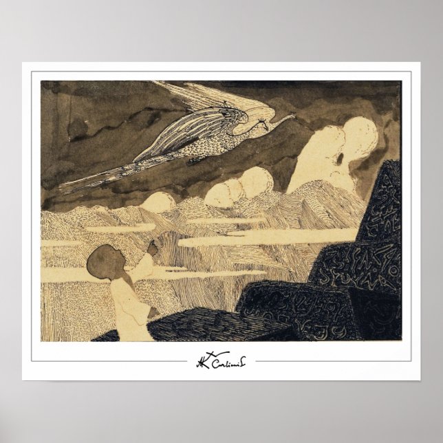 Mikalojus Konstantinas Ciurlionis Zedign Art Post  Poster (Framsidan)