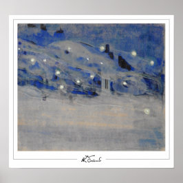 Mikalojus Konstantinas Ciurlionis Zedign Art Post Poster