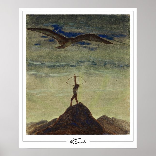 Mikalojus Konstantinas Ciurlionis Zedign Art Post  Poster (Framsidan)