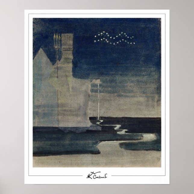 Mikalojus Konstantinas Ciurlionis Zedign Art Post  Poster (Framsidan)