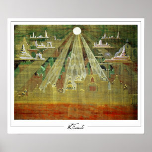Mikalojus Konstantinas Ciurlionis Zedign Art Post  Poster