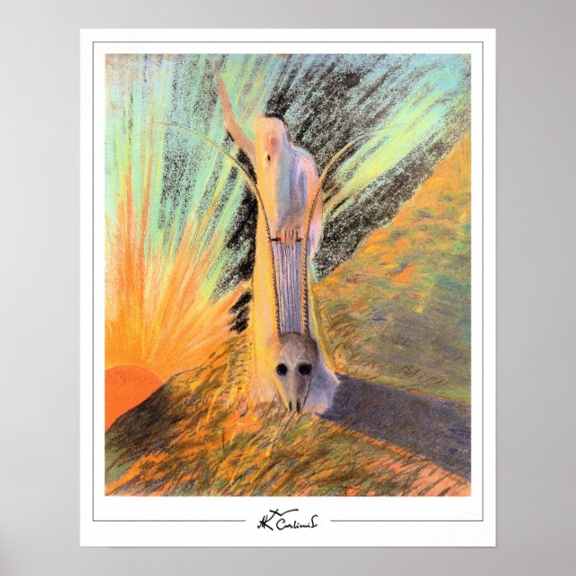 Mikalojus Konstantinas Ciurlionis Zedign Art Post  Poster (Framsidan)