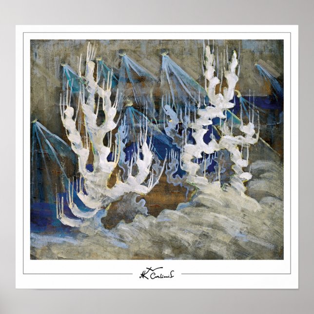 Mikalojus Konstantinas Ciurlionis Zedign Art Post  Poster (Framsidan)