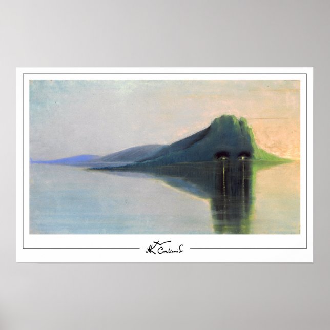 Mikalojus Konstantinas Ciurlionis Zedign Art Post  Poster (Framsidan)