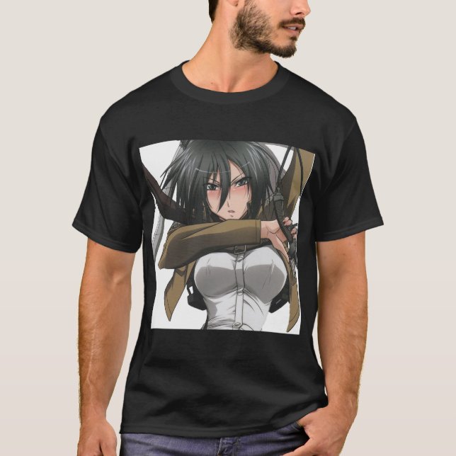 Mikasa - SNK T Shirt (Framsida)
