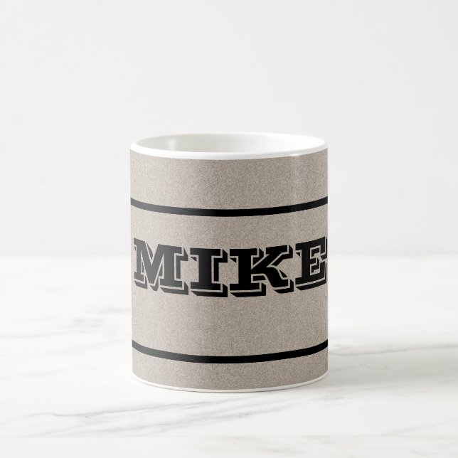 Mike Beige Mugg (Center)