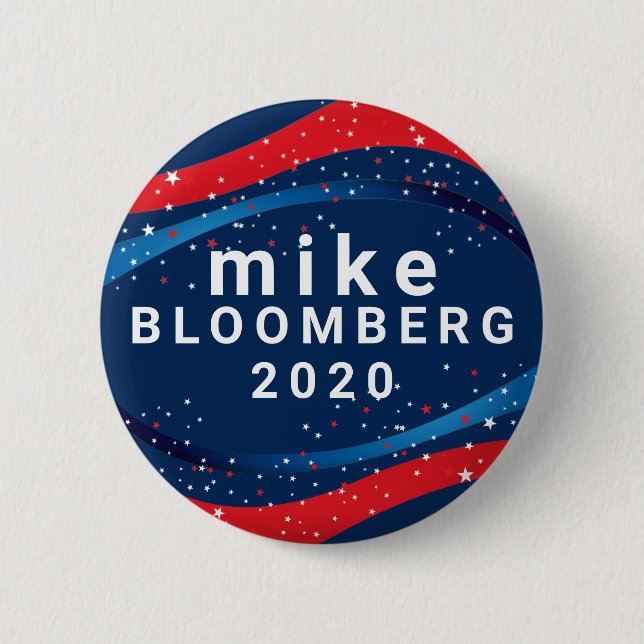 Mike Bloomberg 2020 Knapp (Framsida)