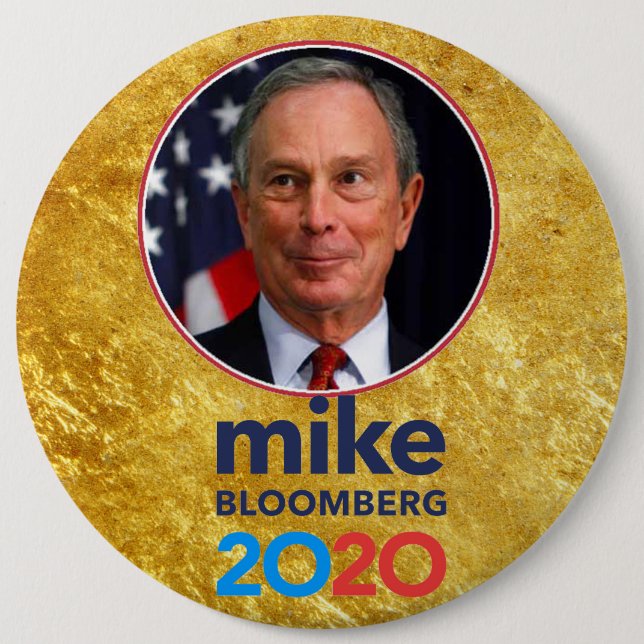 mike BLOOMBERG 2020 Knapp (Framsida)
