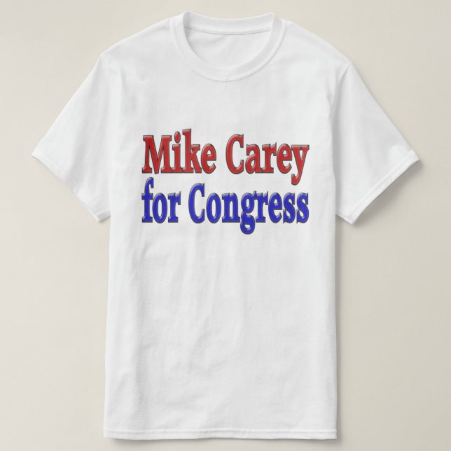 Mike Carey för kongressen T Shirt (Design framsida)
