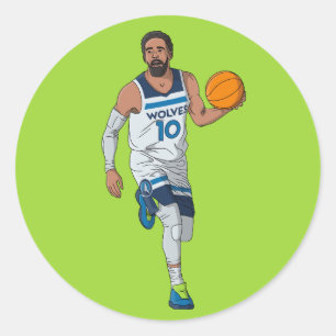 Mike Conley - Minnesota Basketball Runt Klistermärke