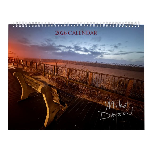 Mike Dalton Kalender 2026 (Omslag)