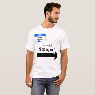Mike encentmynt är med den Stoopid T-tröja Tee