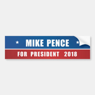 Mike encentmynt för den presidentbildekalet 2018 bildekal