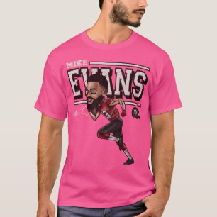 Mike Evans Tamba Bay Tecknad T Shirt
