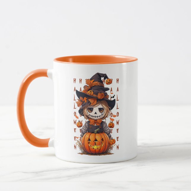 Mike, Halloween-Fågelskrämman Mugg (Vänster)