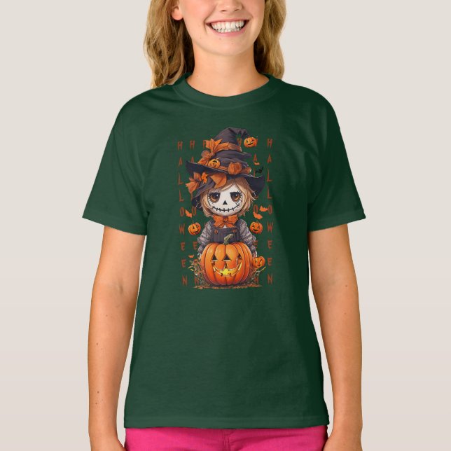 Mike, Halloween-Fågelskrämman T Shirt (Framsida)