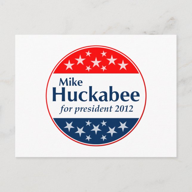 Mike Huckabee 2012 (v106) Vykort (Framsida)