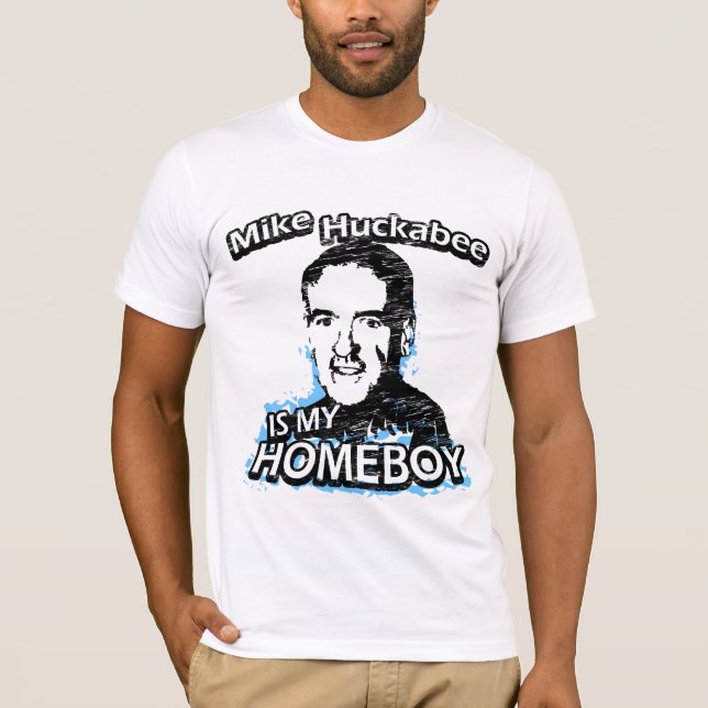 Mike Huckabee är min homeboy T-shirt (Framsida)