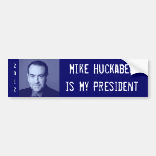 Mike Huckabee är min president Bildekal