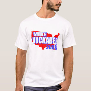 Mike Huckabee röd Amerika T-tröja 2008 Tee