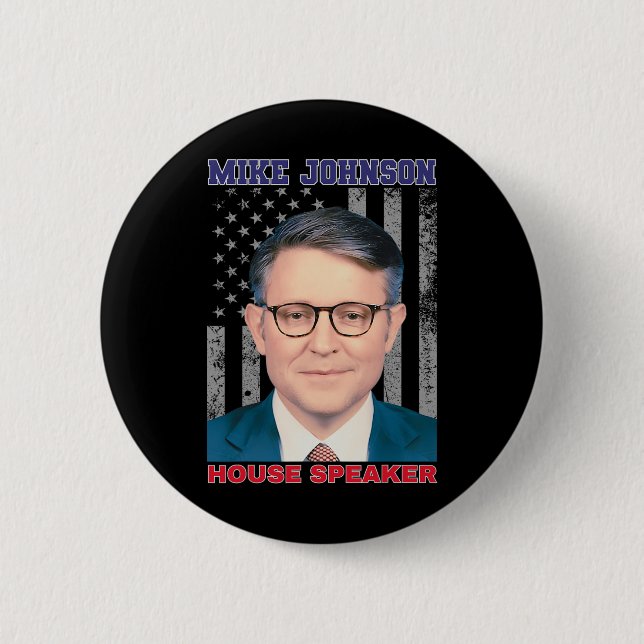 Mike Johnson New House Speaker American Usa Flag P Knapp (Framsida)