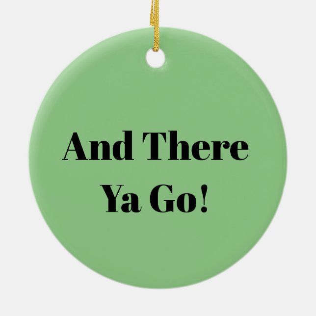 Mike Kara Här jul Ornament (Baksidan)