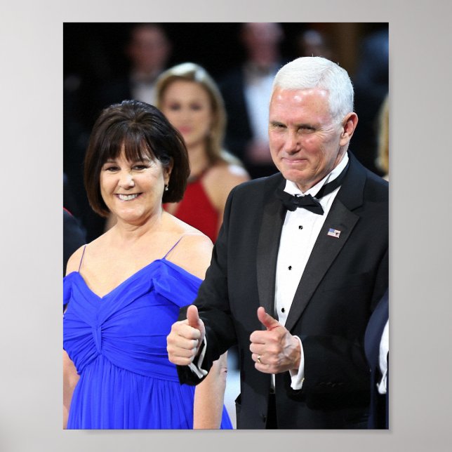 Mike & Karen Pence Poster (Framsidan)