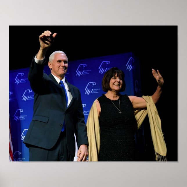 MIKE& KAREN PENCE POSTER (Framsidan)
