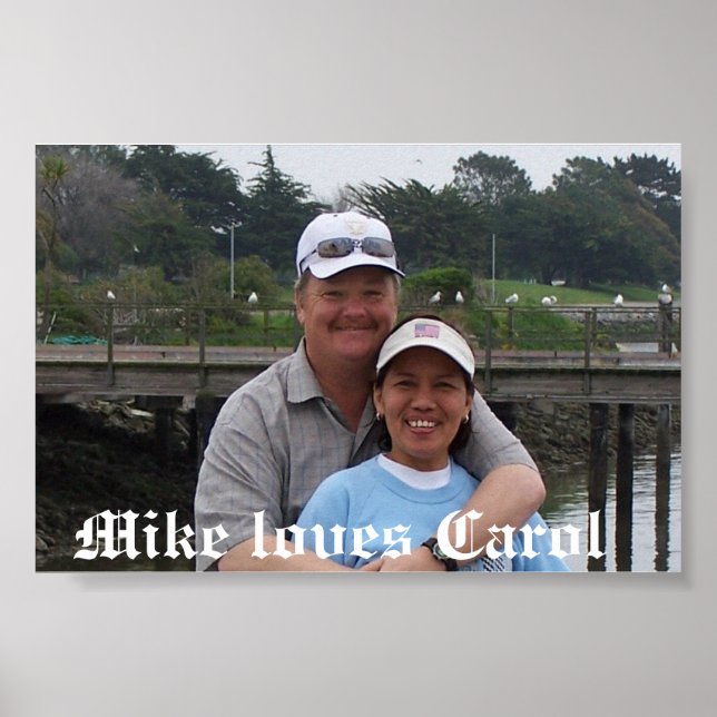 Mike kärlek Sång Poster (Framsidan)