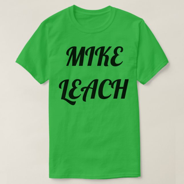 Mike Leach T Shirt (Design framsida)
