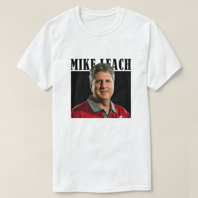 Mike Leach T Shirt (Design framsida)