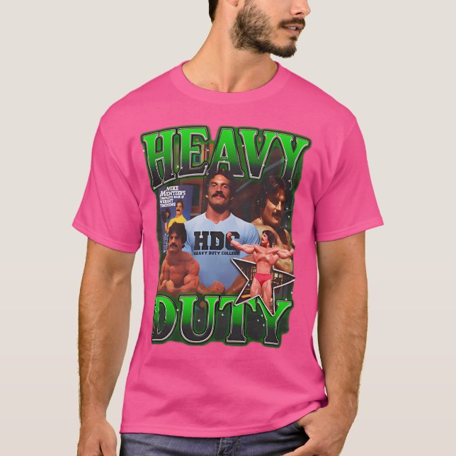 Mike Mentzer Heavy Duty T Shirt (Framsida)