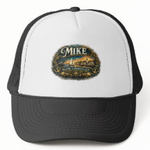 Mike Mystic Connecticut Vintage Nautiskt Namn