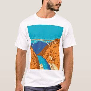 Mike O'Callaghan Pat Tillman Memorial Bridge WPA T Shirt