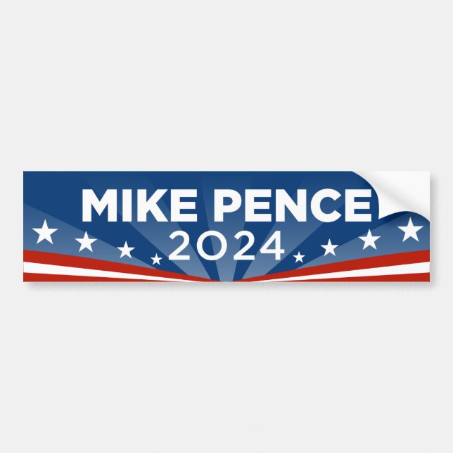Mike Pence 2024 Bildekal (Framsidan)