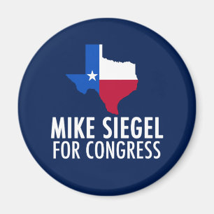 Mike Siegel för kongressen i Texas Magnet