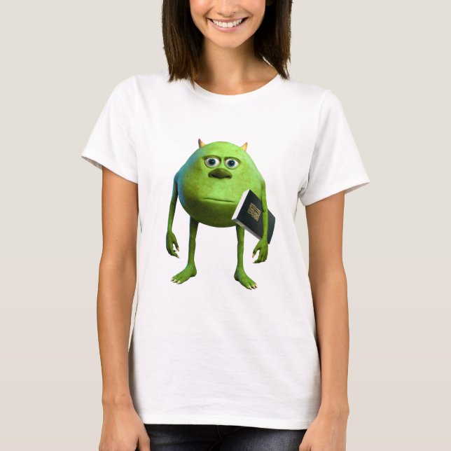 Mike Wazowski con Biblia T Shirt (Framsida)