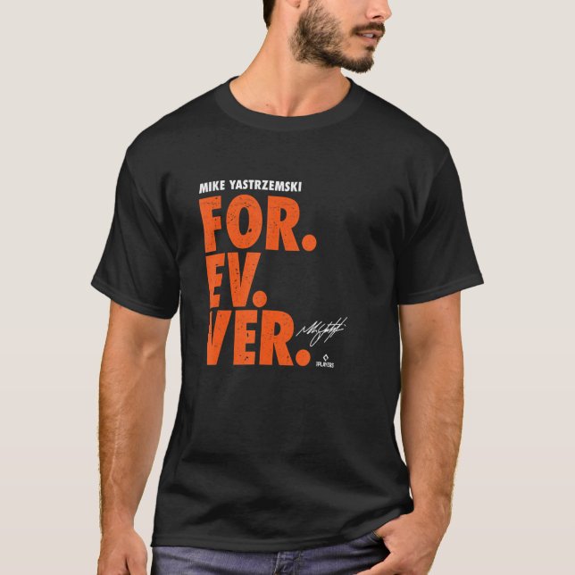Mike Yastrzemski Forever Basel Mike Yastrzemski T Shirt (Framsida)